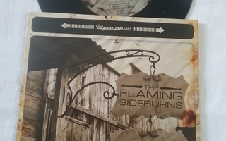 7" THE FLAMING SIDEBURNS / BOOZED split EP