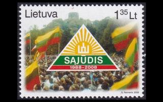 Liettua 972 ** Sajudis kansanliike (2008)