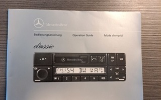 Mercedes classic radion ohjeet
