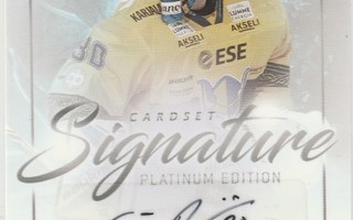 2018/18 Cardset  Signature Sami Rajaniemi , Jukurit