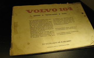 käyttöohjekirja Volvo 164