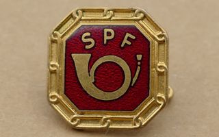 SPF, Ruotsin postin virkamiesten liitto emalimerkki
