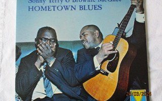 Sonny Terry & Brownie McGhee HOMETOWN BLUES (LP)