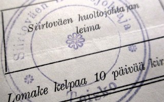 1942 Teisko / Tampere matkalipun tilaus siirtoväelle
