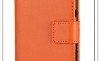 Huawei P10 Plus - Oranssi Premium lompakkokuori & sk #23239