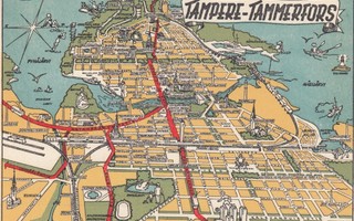 Tampere Karttakortti        b299