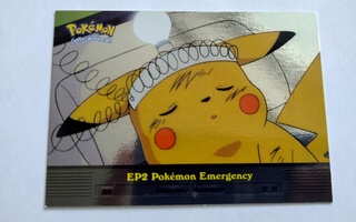Pokemon topps EP2 Pokemon Emergency kiilto