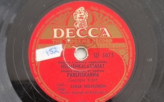 Savikiekko 1949 - Egnar Holmström - Decca SD 5075