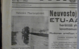 Uusi Suomi Nro 82/25.3.1942 (19.2)