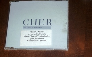 CD Single Dov'e L'amore - Cher