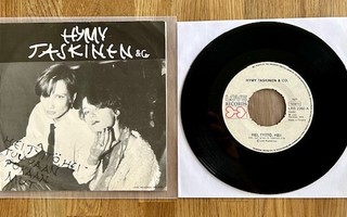 Hymy Taskinen & Co – Hei, Tyttö, Hei! 7" Love Records 1979