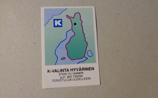 TT-etiketti K K-Hyvärinen, Yli-Nampa