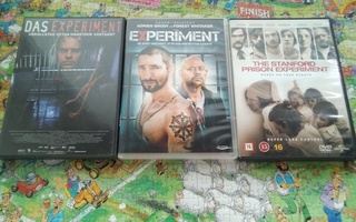 The experiment dvd 3 eri elokuvaa!!