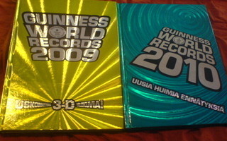 Guinness world records , vuosikirjat 2009 ja 2010
