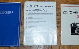 Chinon 35 EE Compact - vanhan kameran käyttöohje
