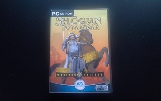 PC CD: Shogun Total War, Warlord Edition peli (2001)