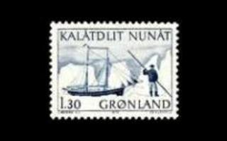 Grönlanti 93 ** Postinkuljetus, kuunari (1975)