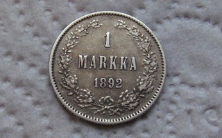 1892 1 markka Aleksanteri III