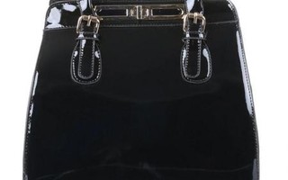 Black Glossy Compact Bag