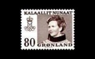 Grönlanti 112 ** Margrethe typ II 80 öre (1979)