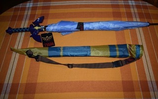 the legend of the zelda master sword sateenvarjo 90 cm