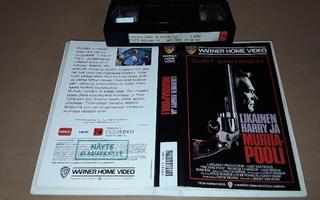 Likainen Harry ja murhapooli - SF VHS (Warner Home Video)