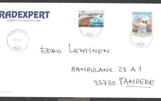 Postilähetys -  (LAPE 687 + 1189) Tampere 10 1.6.1994