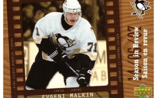 EVGENI MALKIN Penguins 07-08 Up. D McDon Season In Review #1