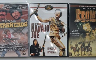 Keoma & Companeros  & Navajo Joe R1 dvd:t