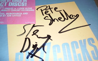 3CD BOX BUZZCOCKS : PRODUCT ( Pete Shelley SIGNED ) Sis.pk:t