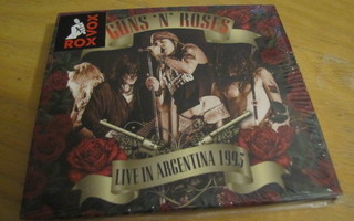 Guns n'roses live in argentina 1993 2x cd muoveissa