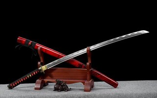 Practical Kendo Katana soturit lakattu puinen huotra
