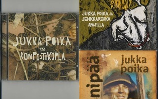 3 JUKKA POIKA -CD:tä – 2003 / 2006 / 2007 - siistejä
