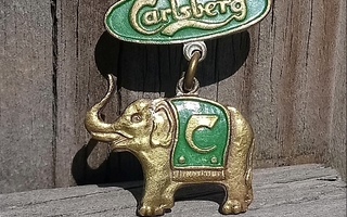 Carlsberg merkki. Hyväkuntoinen. Vanha.