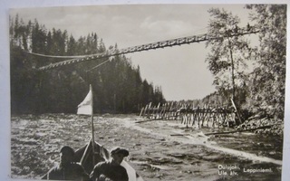 VANHA Postikortti Oulunjoki 1930-l