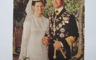 Maxikortti  1976,  Silvia  &  Carl  XVI  Gustaf