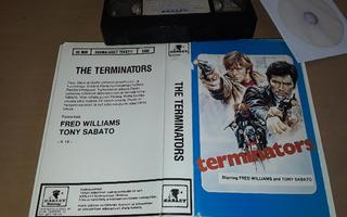 The Terminators - SFX VHS/DVD-R (Harley, Euro Crime)