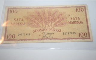 100 mk 1957 Kl 3.