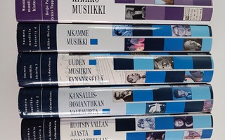 Suomen musiikin historia 1-4  +Kirkkomusiikki : Ruotsin v...