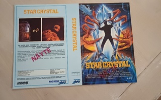 Star Crystal VHS kansipaperi / kansilehti