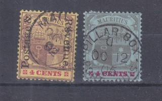Mauritius 1900-1904
