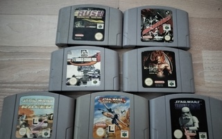 Nintendo 64:n pelejä