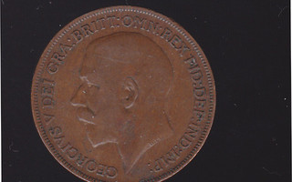 Iso-Britania 1 Penny v.1921 KM#810 (George V)