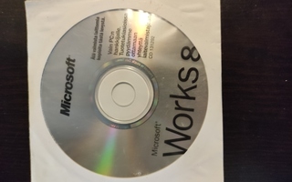 PC CD Microsoft Works 8