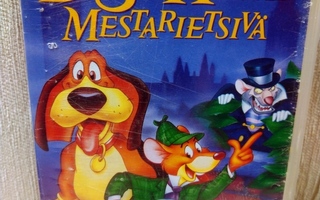 BasillHiiri Mestarietsivä VHS-kasetti Walt Disney.