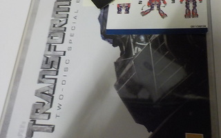 TRANSFORMERS TWO-DISC SPECIAL EDITION 2DVD BOKSI (w)