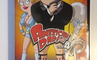 American Dad! : Osa 4 (3DVD) UUSI MUOVEISSA! 2007-2008