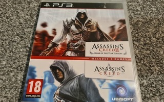 Assassin's Creed II GotY Edition & Assassin's Creed (PS3)