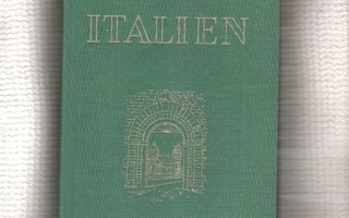 Italien, Italia, kaksi opaskirjaa, 1957 ja 1971, på svenska.