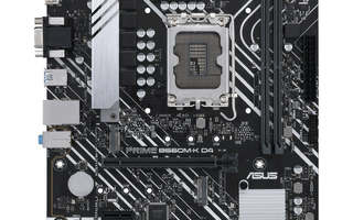 ASUS PRIME B660M-K D4 Intel B660 LGA 1700 micro 